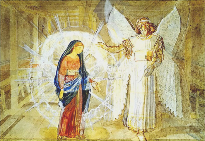 А.А. Иванов. Благовещение. 1850 г. ГТГ, Москва