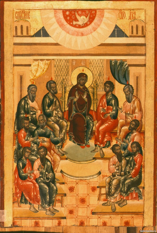Сошествие Святого Духа на апостолов. XVIII в. Карелия. Кижи.