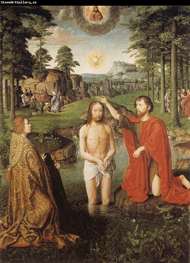 Герард Давид. Крещение Христа. До 1508 г.