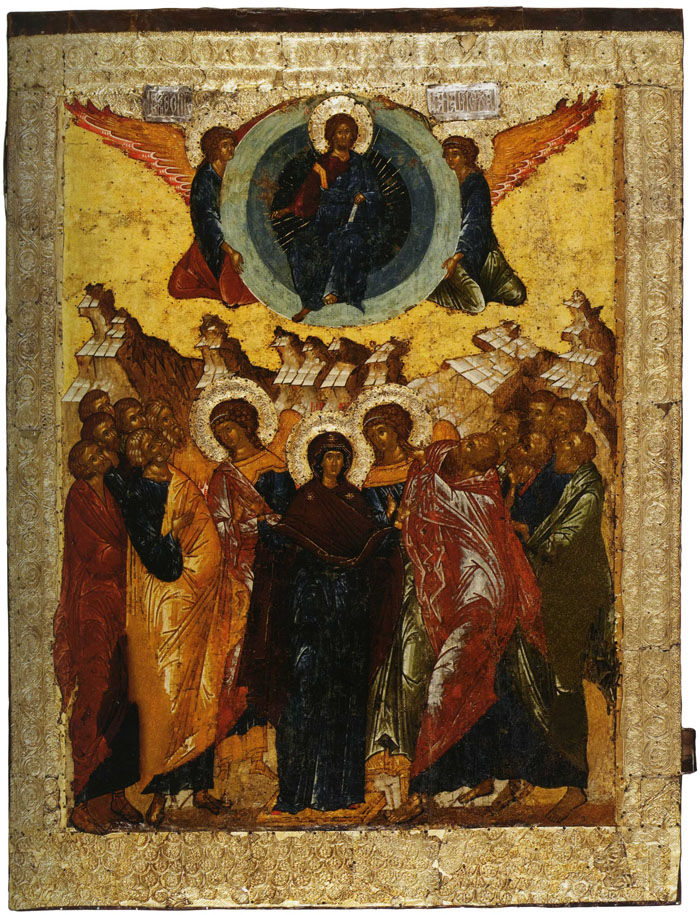 Вознесение Господне. Около 1497 г. Кирилло-Белозерский монастырь.