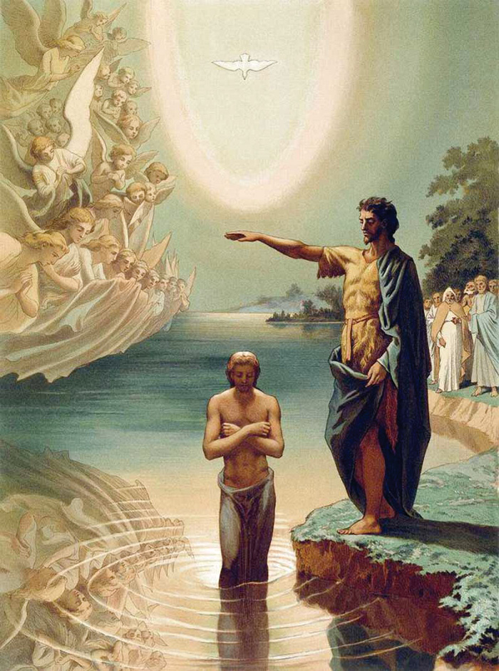 Г.Г. Гагарин. Крещение Христово. 1860 г.