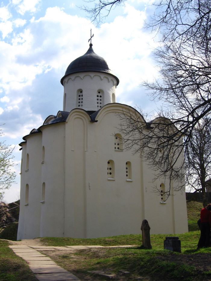 Георгиевский храм в старой ладоге фото