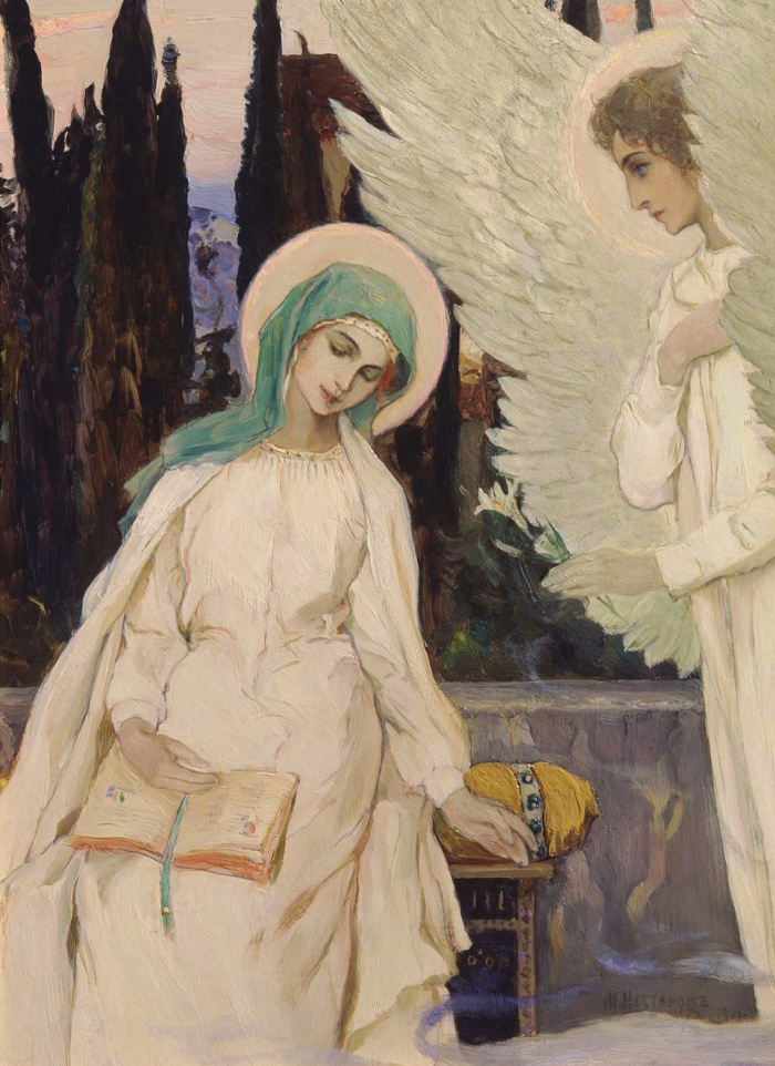 М. Нестеров. Благовещение. 1901 г. 