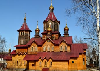 Храм Новомучеников и Исповедников Чегдомын Хабаровский край