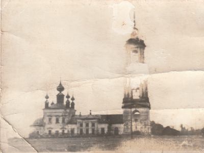 Церковь Архангела Михаила Володятино Старое фото