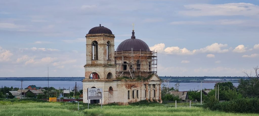 Храм Воскресения Христова село Ахмат Саратовская область