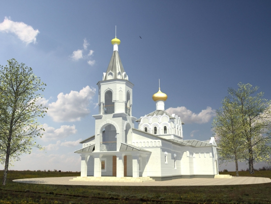 Храм Святой Троицы Горная Поляна Волгоград
