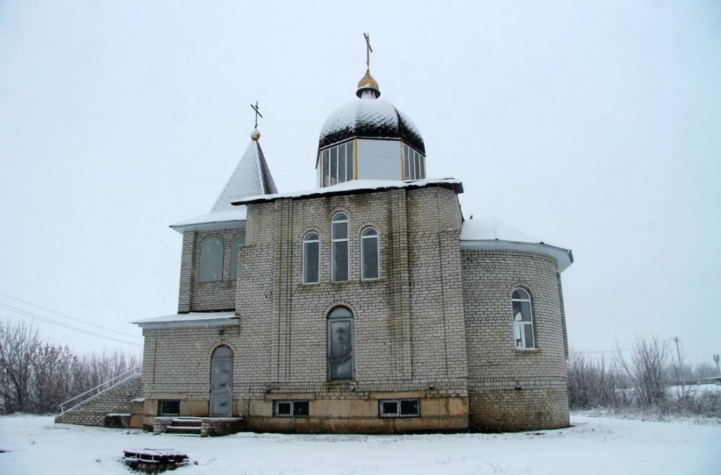 Храм Богоявления село Крутогорье Липецкая область