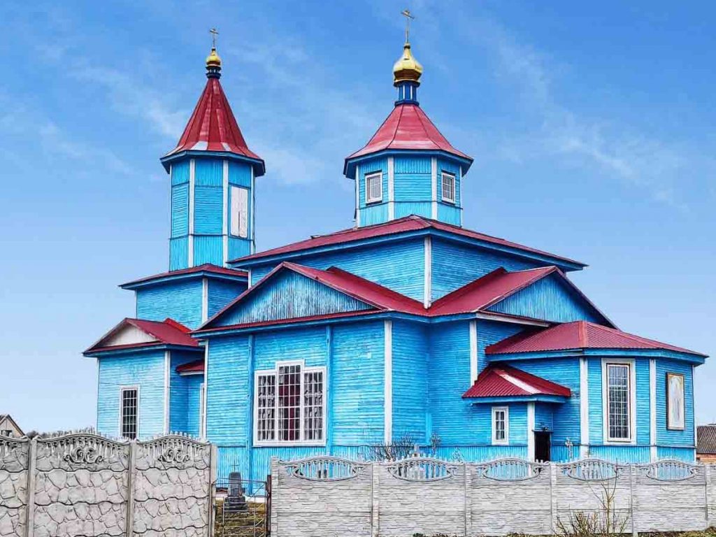 Церковь Покрова Божией Матери Октябрь Брестская область Беларусь