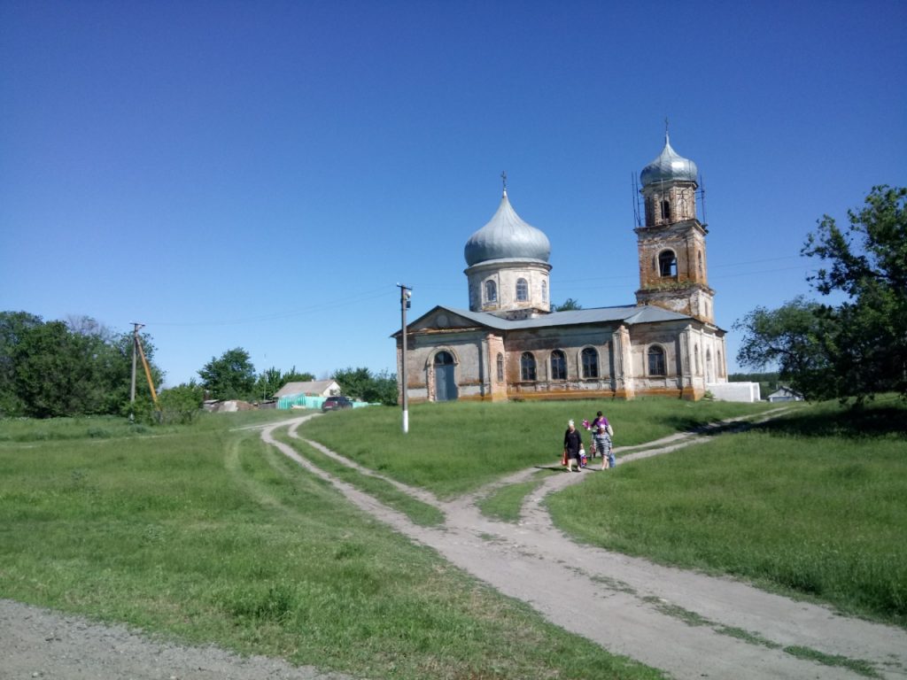 Храм Великомученика Георгия Победоносца Свистуновка Луганская область