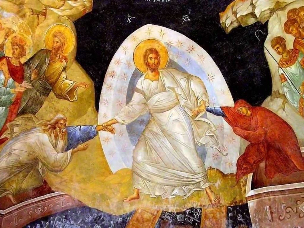 Фреска Воскресение Христово