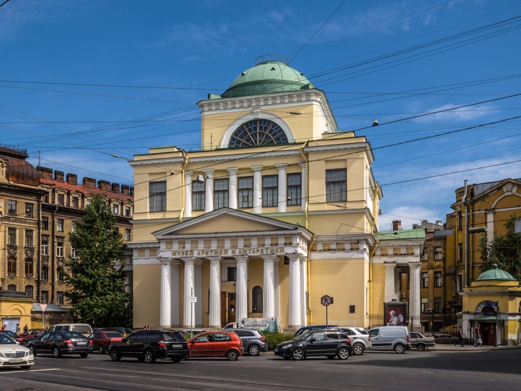 Храм Николая Чудотворца и Тихвинской иконы Санкт-Петербург (сейчас Музей Арктики и Антарктики)
