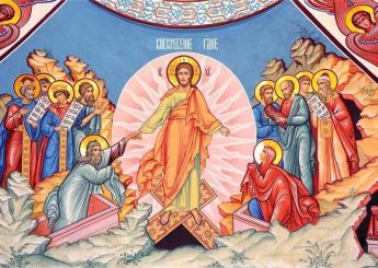 Фреска Воскресение Христово