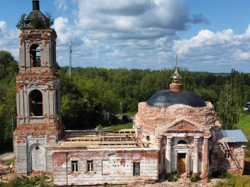 Храм Николая Чудотворца Монаково Нижегородская область