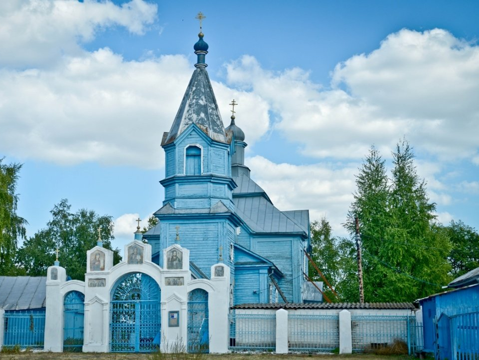 Храм Архангела Михаила Малые Ясырки Воронежская область