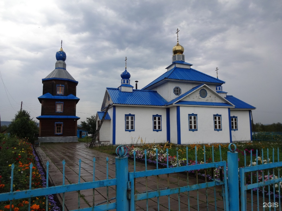 Храм Успения Божией Матери Атаманово Кемеровская область