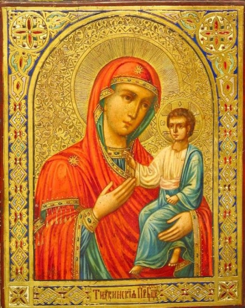 Тихвинской иконы Божией Матери (1383)