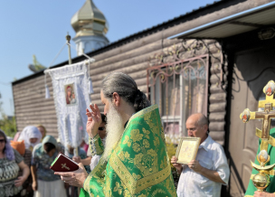 Строительство модульного храма Иоанна Затворника в Бердянске