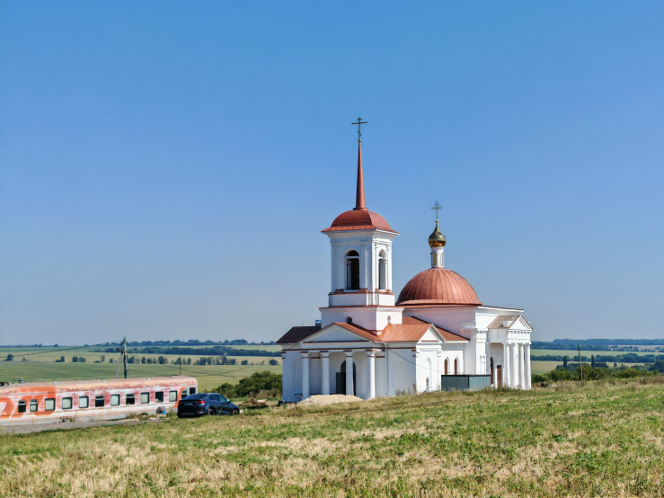 Ремонт внутри храма Вознесения Господня