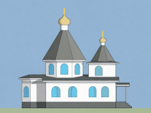 Собираем средства на кровлю строящегося храма Новомучеников и Исповедников Церкви Русской