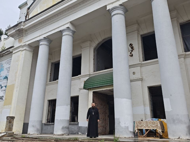 Сбор пожертвований на восстановление храма Тихвинской иконы Божией Матери
