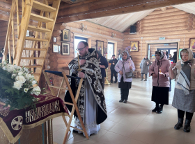 Сбор средств на иконы для иконостаса храма в честь Сергия Радонежского