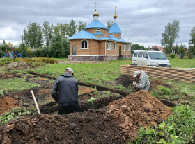 Поможем сельскому храму построить воскресную школу для детей!