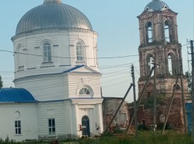 Сбор пожертвований на подведение газового отопления для храма Живоначальной Троицы