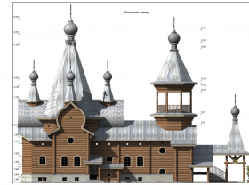 Собираем средства на завершение сруба деревянного храма Казанской Божией Матери
