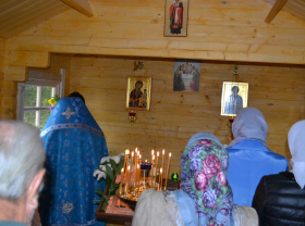 Сбор пожертвований на строительство храма Грузинской Божией Матери