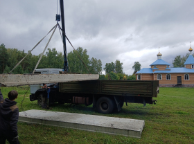 Поможем сельскому храму построить воскресную школу для детей!