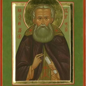 Чудо о расслабленном святого преподобного Александра Свирского