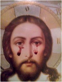В Грузии кровоточит икона Спасителя