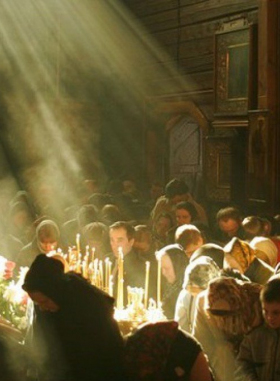 Молебен и молитвы о здравии в церкви