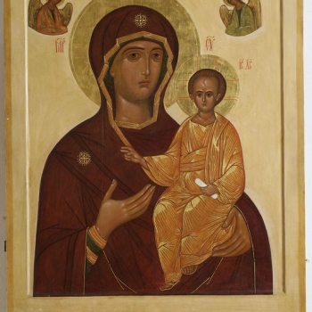 Чтимая икона Божией Матери "Смоленская" в Елизаветинском храме.