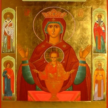 ​Икона Пресвятой Богородицы «Неупиваемая Чаша» 
