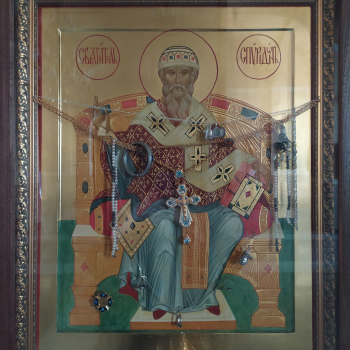 Икона Спиридон Тримифунтского 