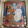 Икона Святой Троицы с мощами святых