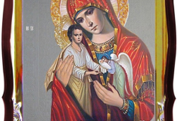 Икона Пресвятой Богородицы «Скорбящая о младенцах во чреве убиенных»  
