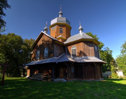 Дерев'яна церква покрови Пр. Богородиці, 1922 р