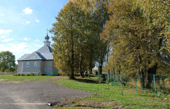Храм святителя Николая в селе Глинка Смоленской области