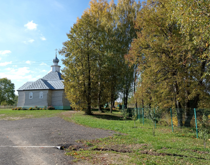 Храм святителя Николая в селе Глинка Смоленской области