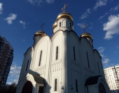 Храм Всемилостивого Спаса в Митино