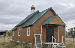 Храм в честь преподобного Серафима Саровского в селе Новая Жизнь