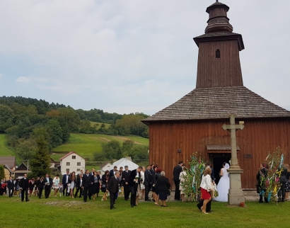 Drevený kostolík Krivé - Národná kultúrna pamiatka