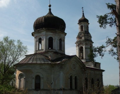 Вознесенская каменная церковь 1854 г. возведения