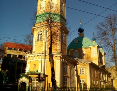 Рижский Храм Благовещения Пресвятой Богородицы.