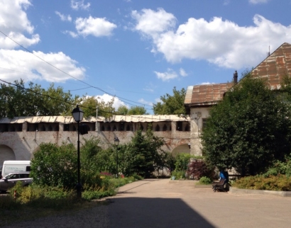 Храм Тихвинской Иконы Божией Матери Патриаршее Подворье Симонова Монастыря