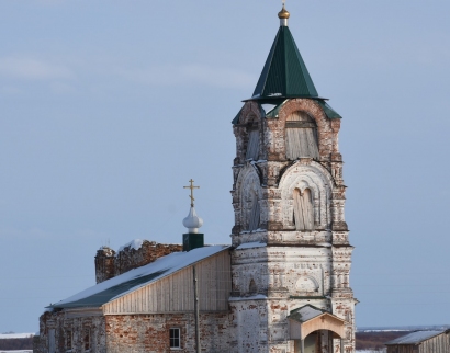 Церковь Сергия Радонежского в Курье