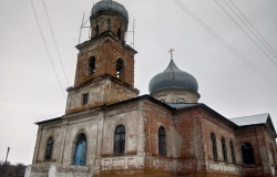 Храм Святого Георгия Победоносца с. Свистуновка, Сватовский район, Луганская область